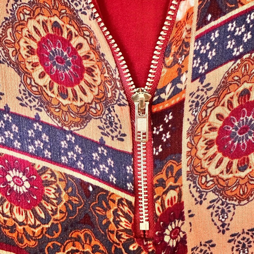 Patchwork Mini Dress - Picture 4 of 5